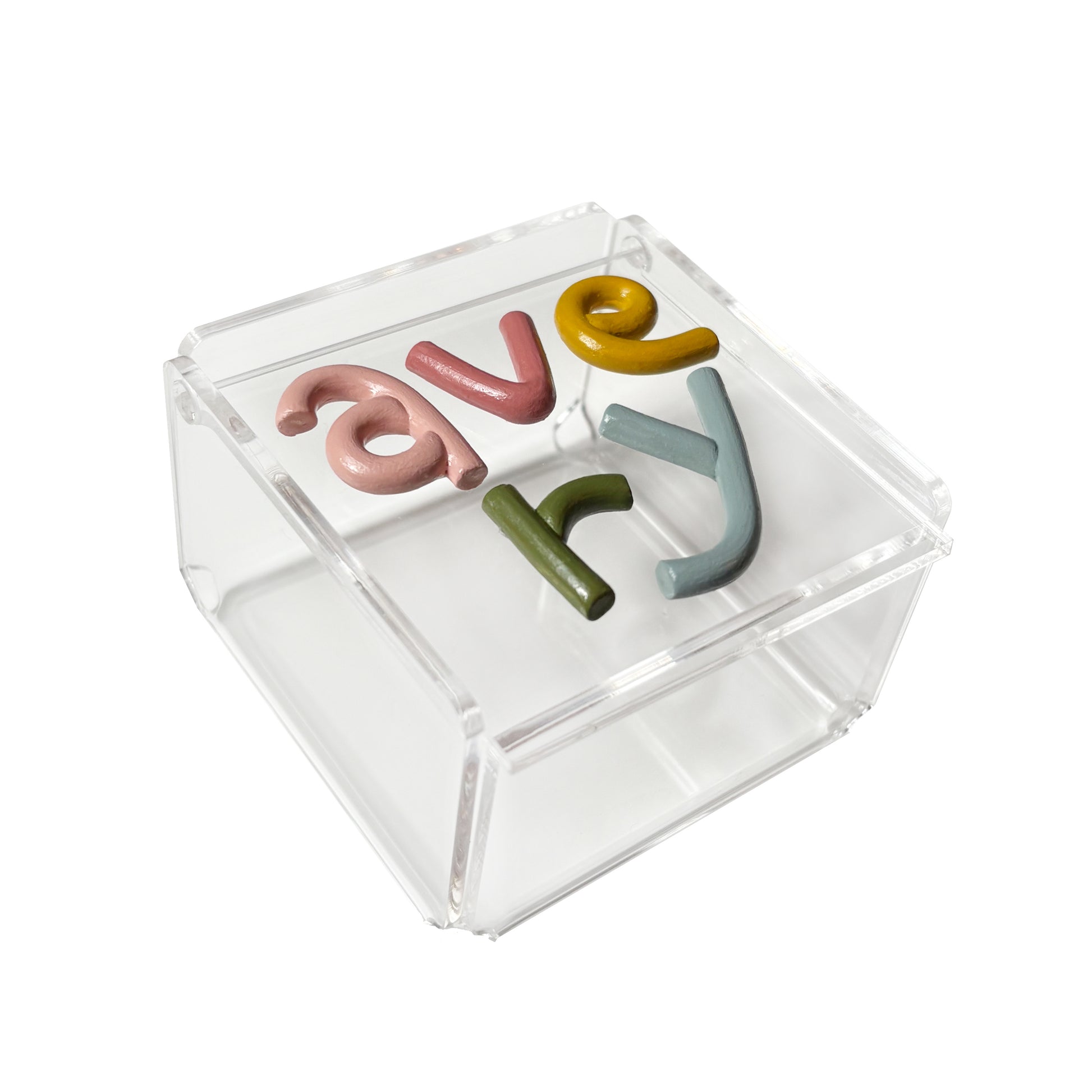 Personalized Mini Acrylic Box