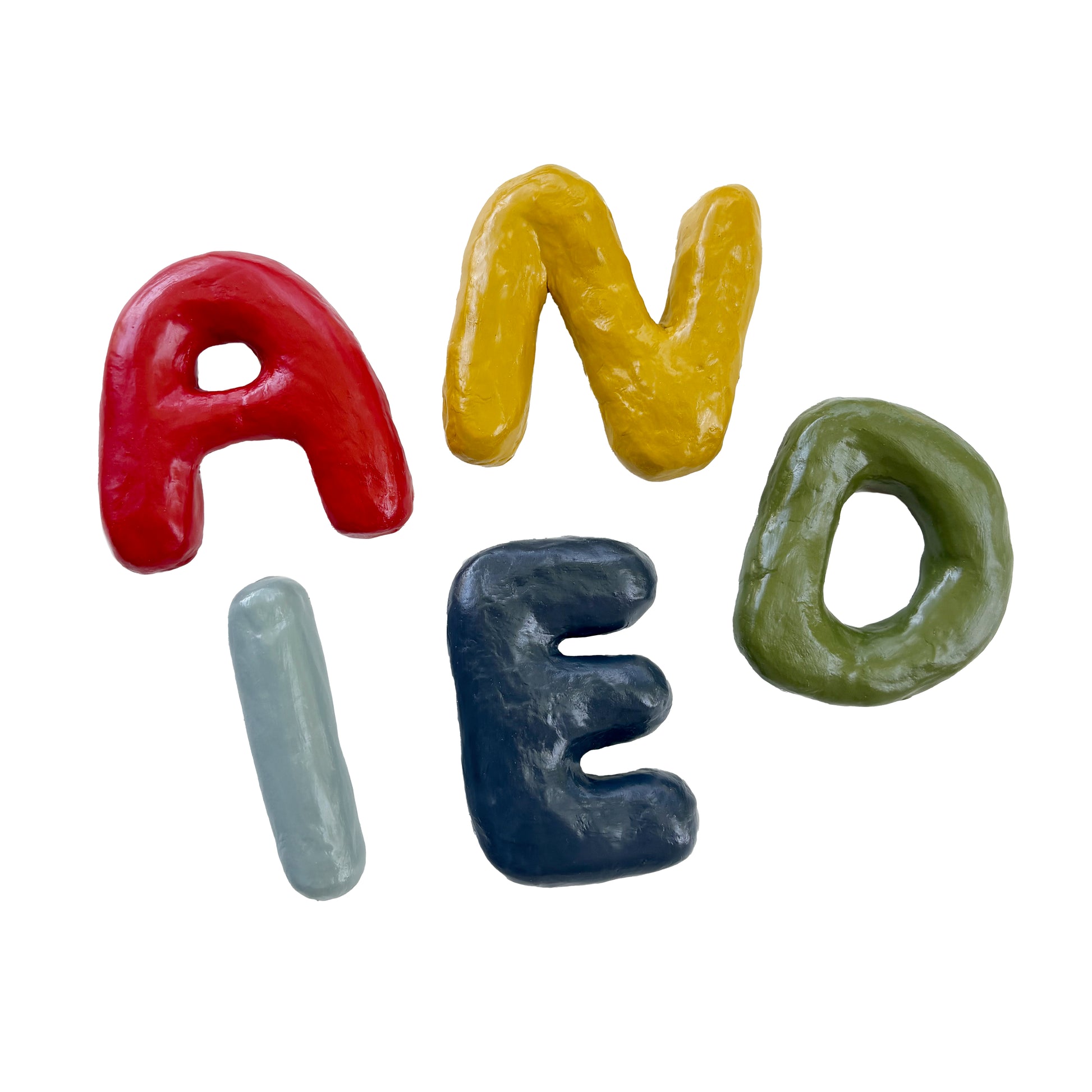 Clay Bubble Letters | Primary