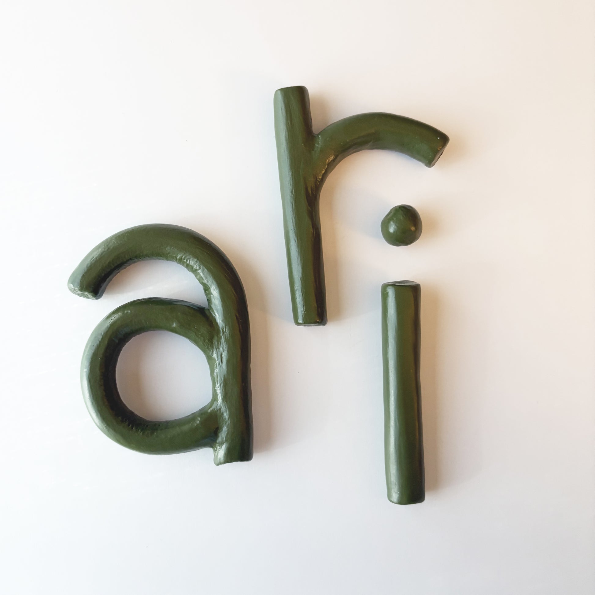 Clay Letters | Rosemary Green