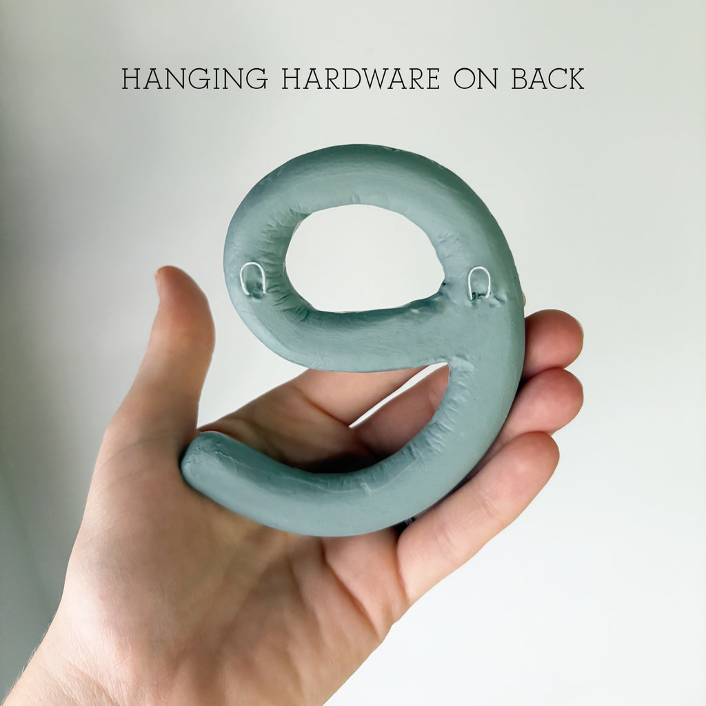 Clay Letters | Rosemary Green