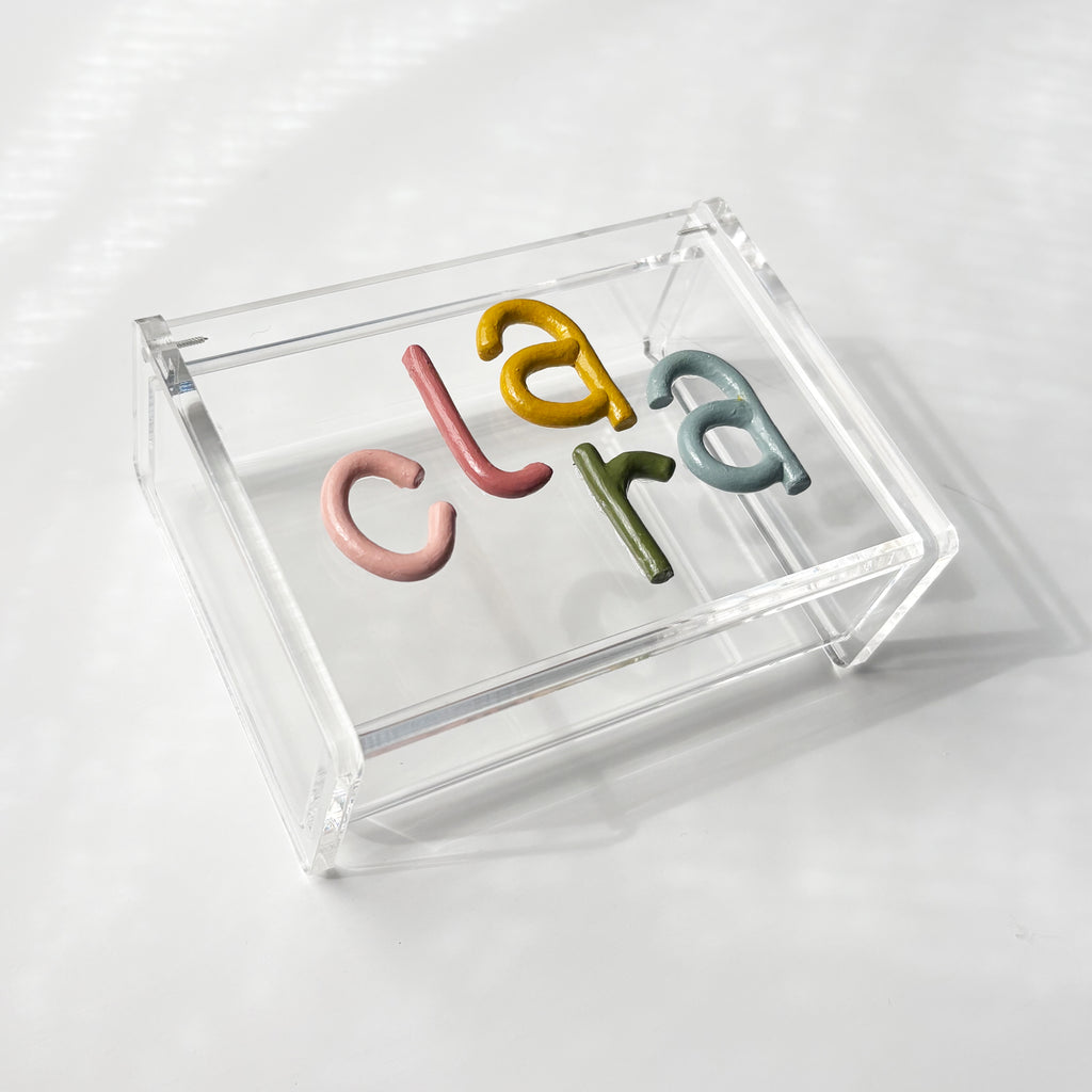 Personalized Acrylic Box