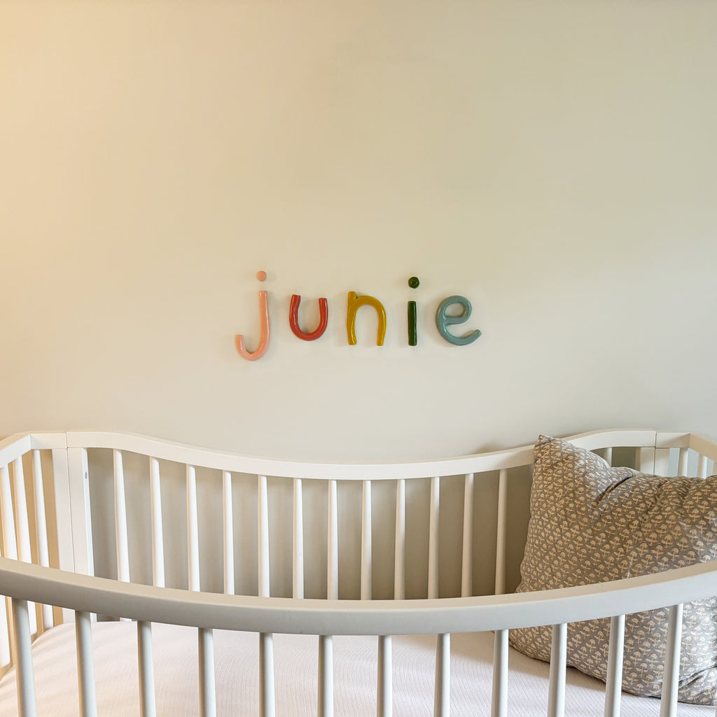 Clay Letters | Rainbow