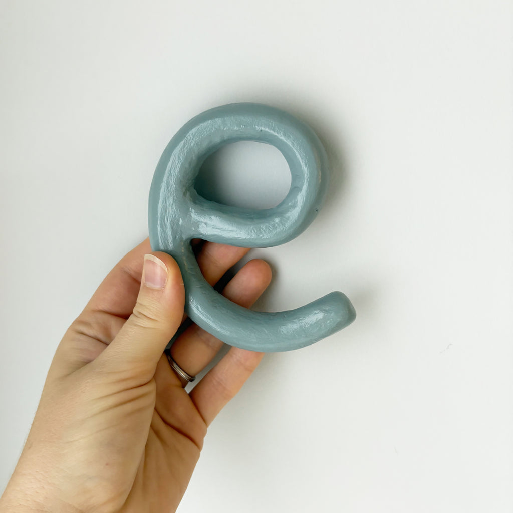 Clay Letters | Rosemary Green
