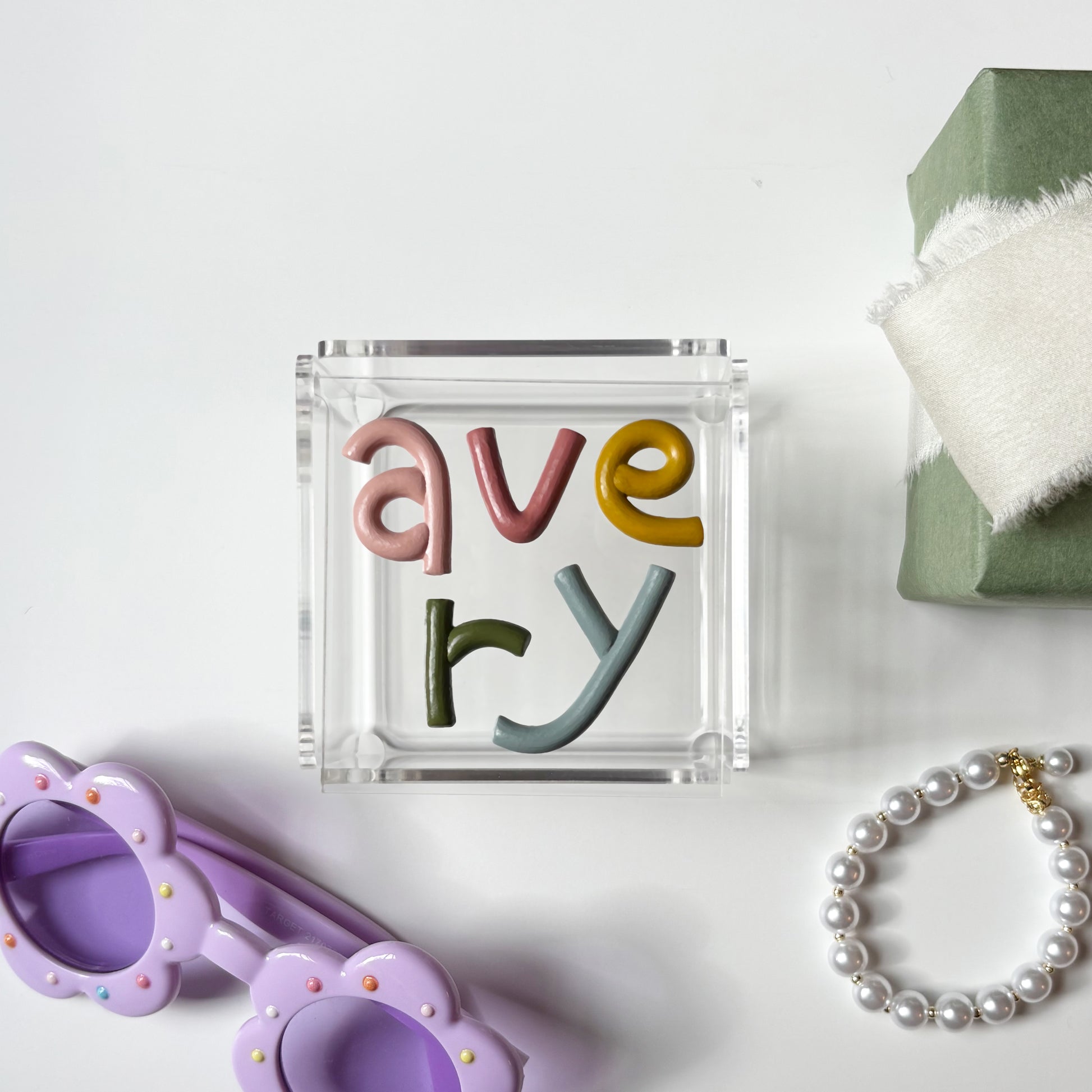 Personalized Mini Acrylic Box