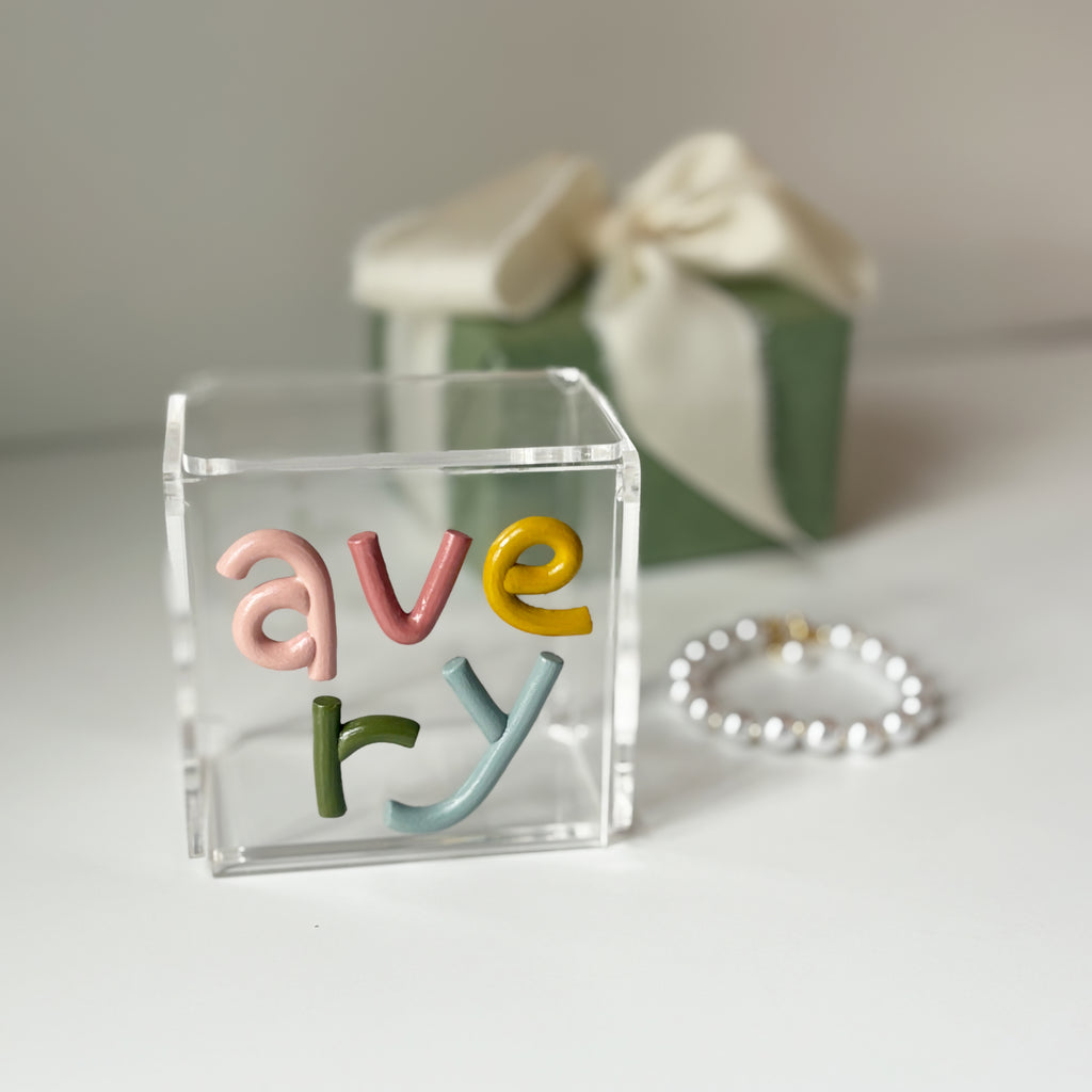 Personalized Mini Acrylic Box