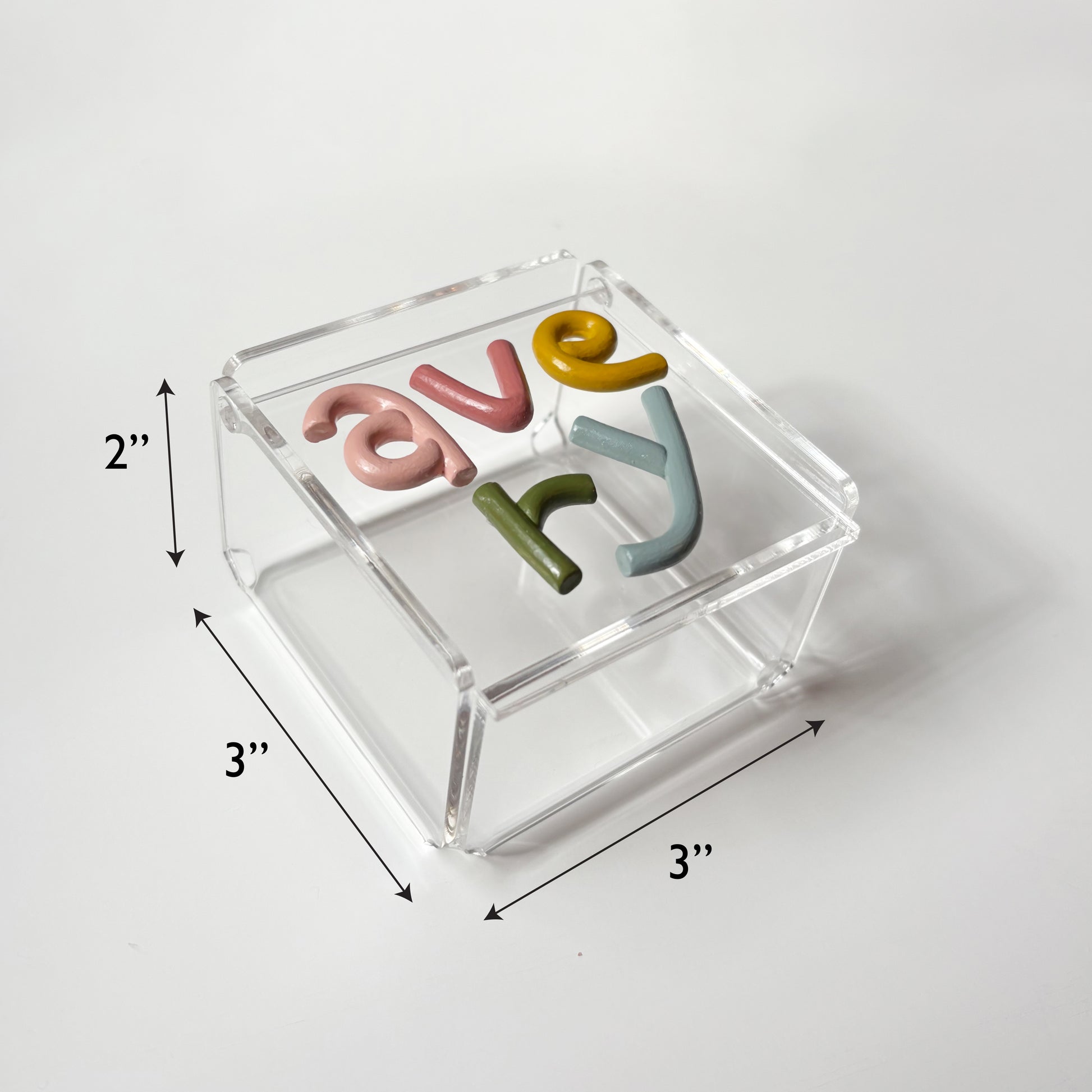 Personalized Mini Acrylic Box