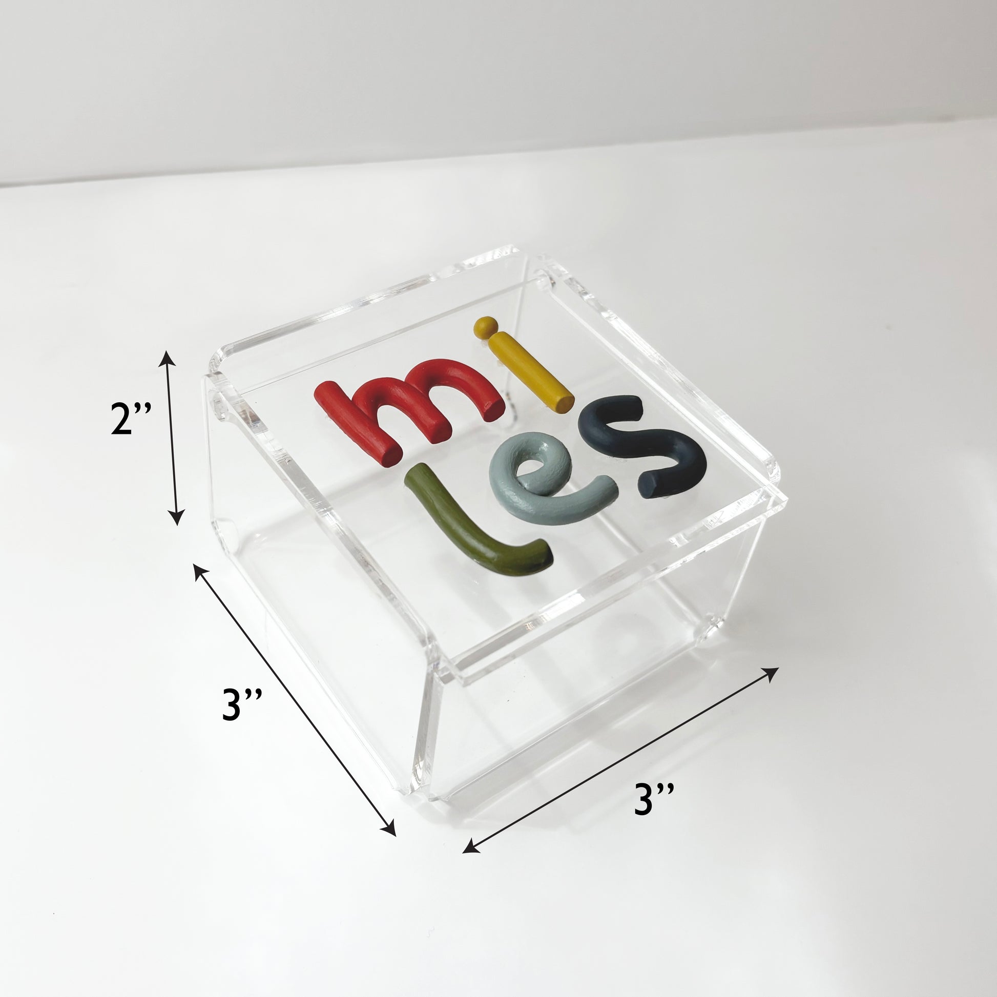 Personalized Mini Acrylic Box