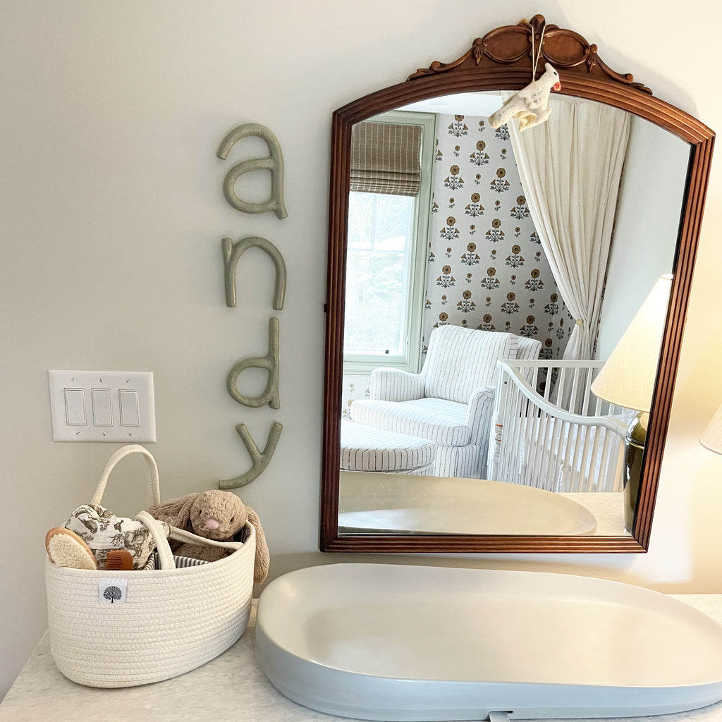 Clay Letters | Cypress Green