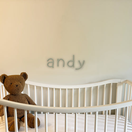 Clay Letters | Cypress Green