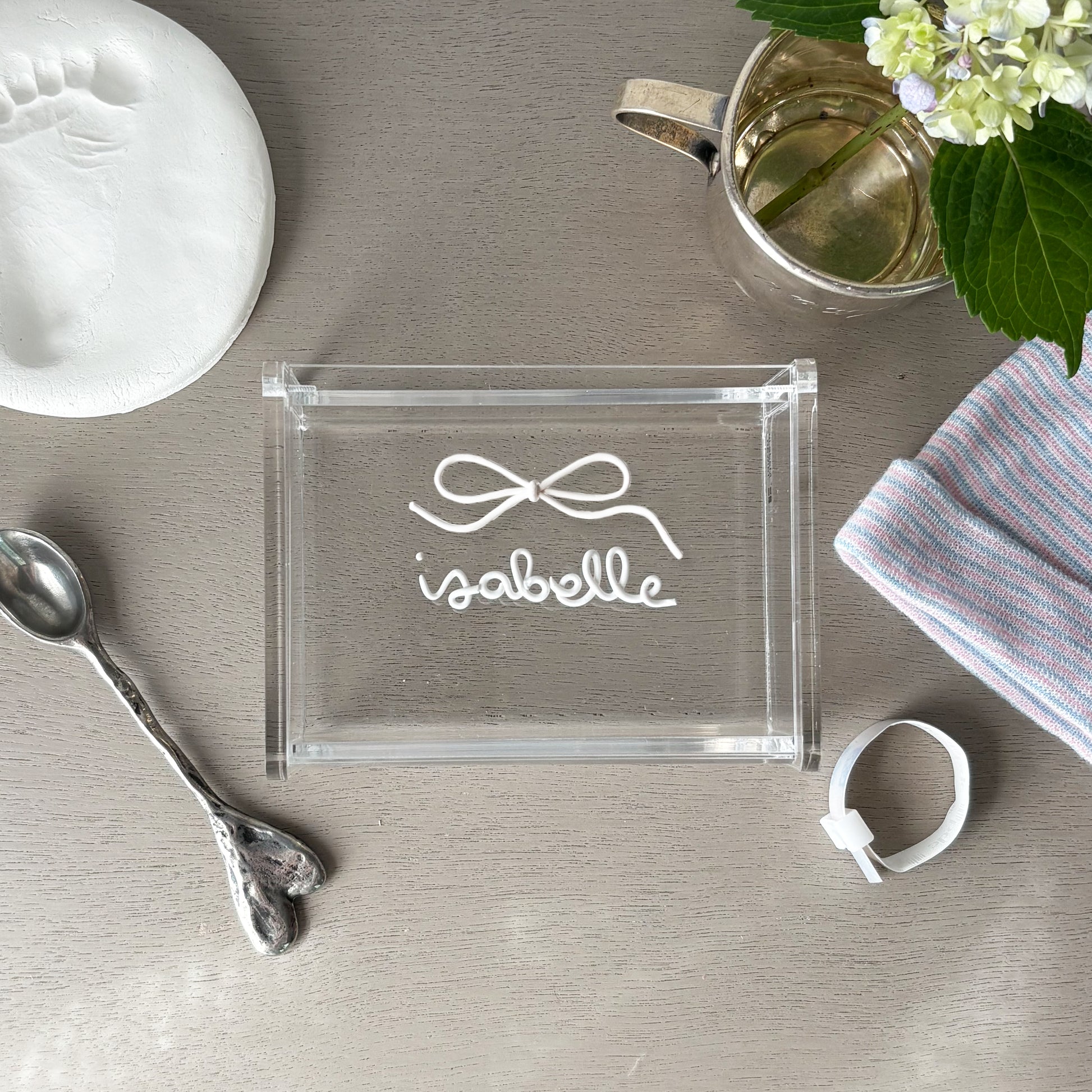 Personalized Acrylic Keepsake Box