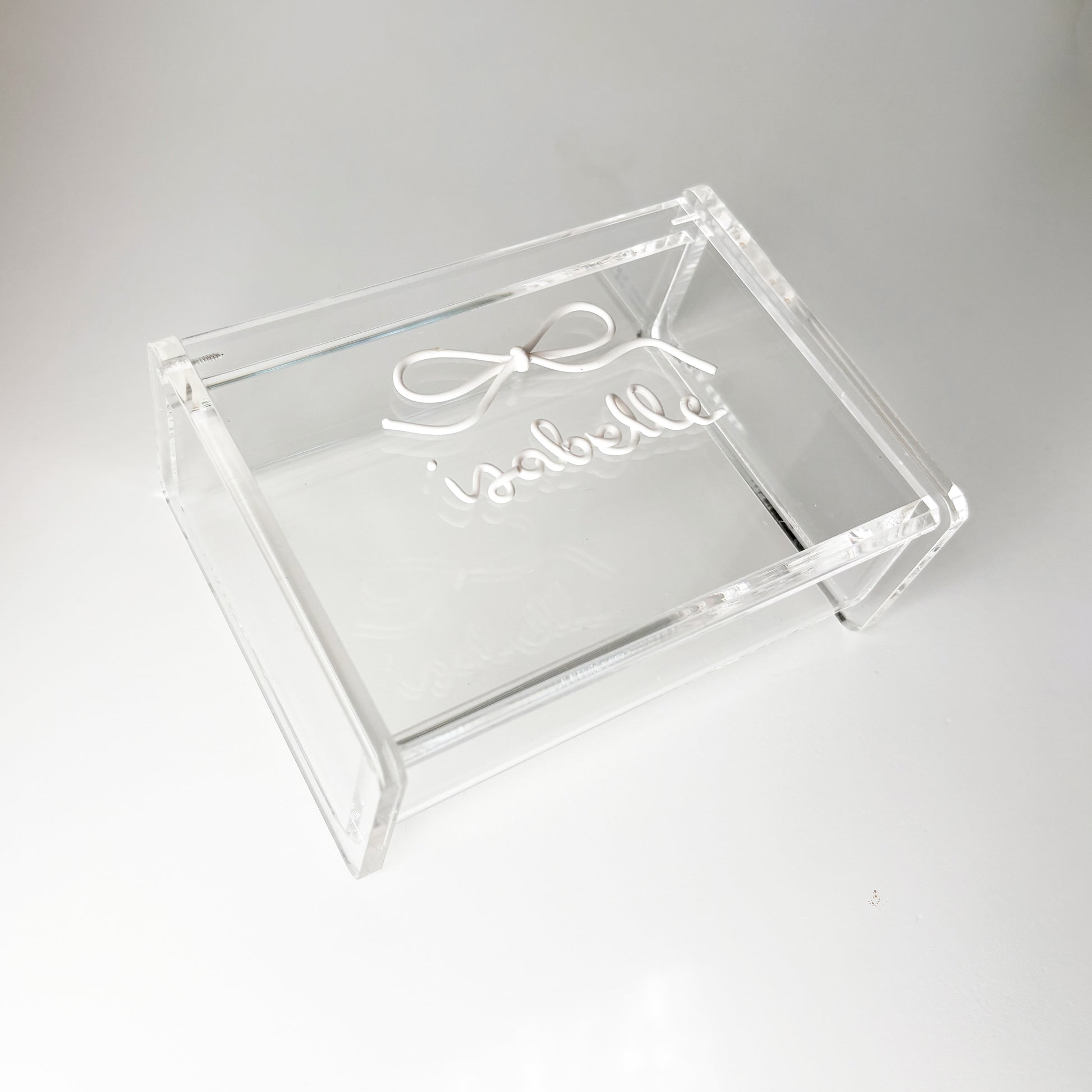 Personalized Acrylic Keepsake Box
