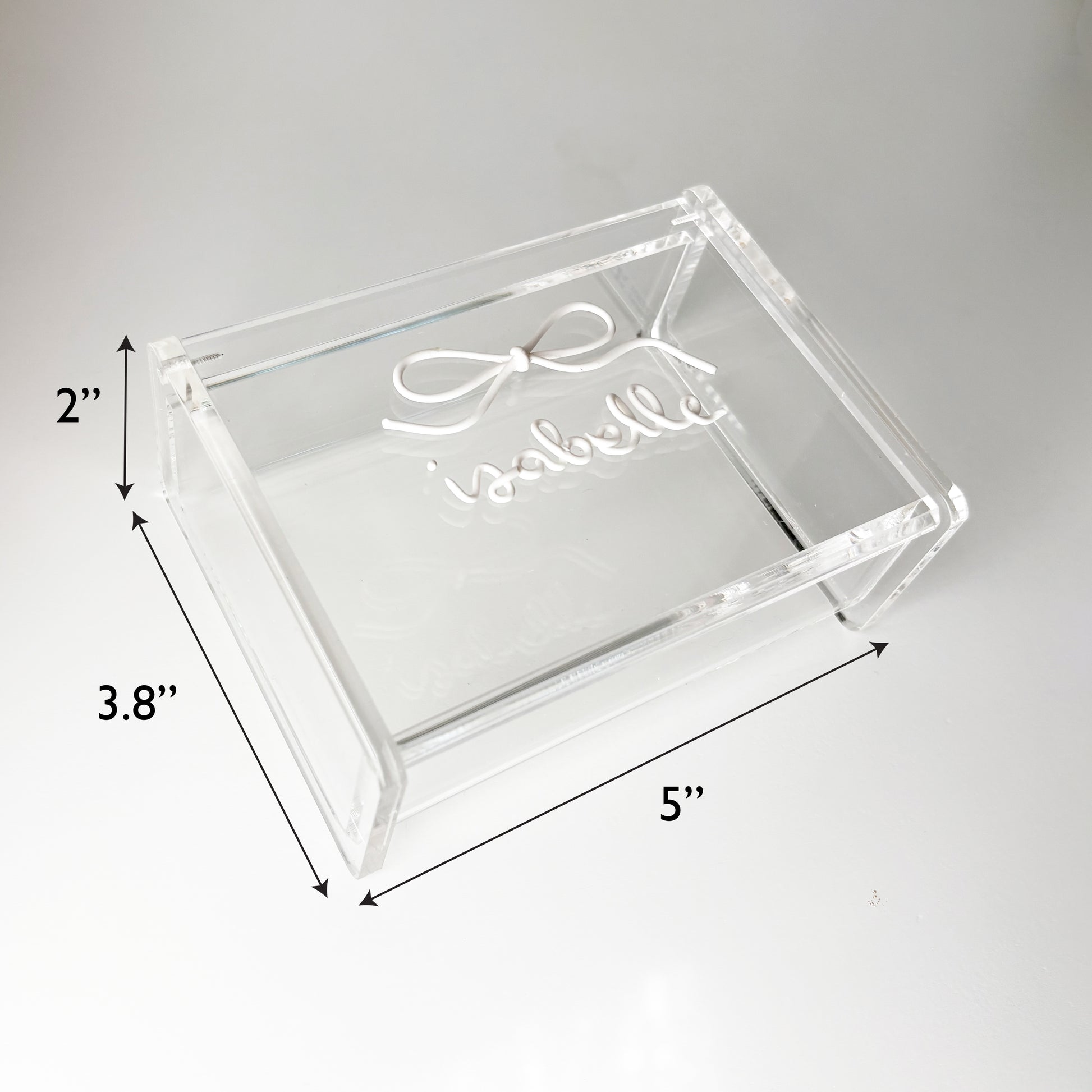 Personalized Acrylic Keepsake Box