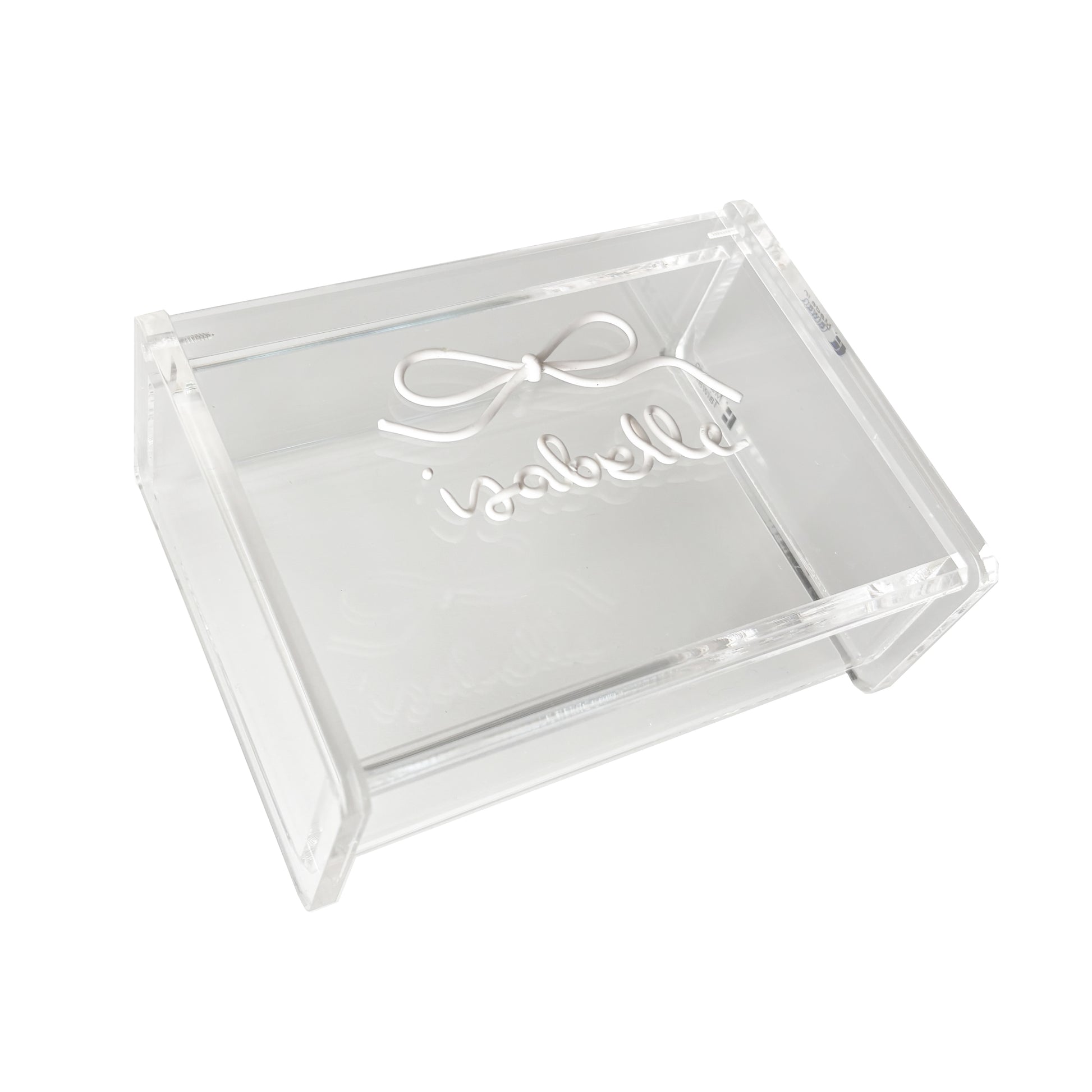 Personalized Acrylic Keepsake Box