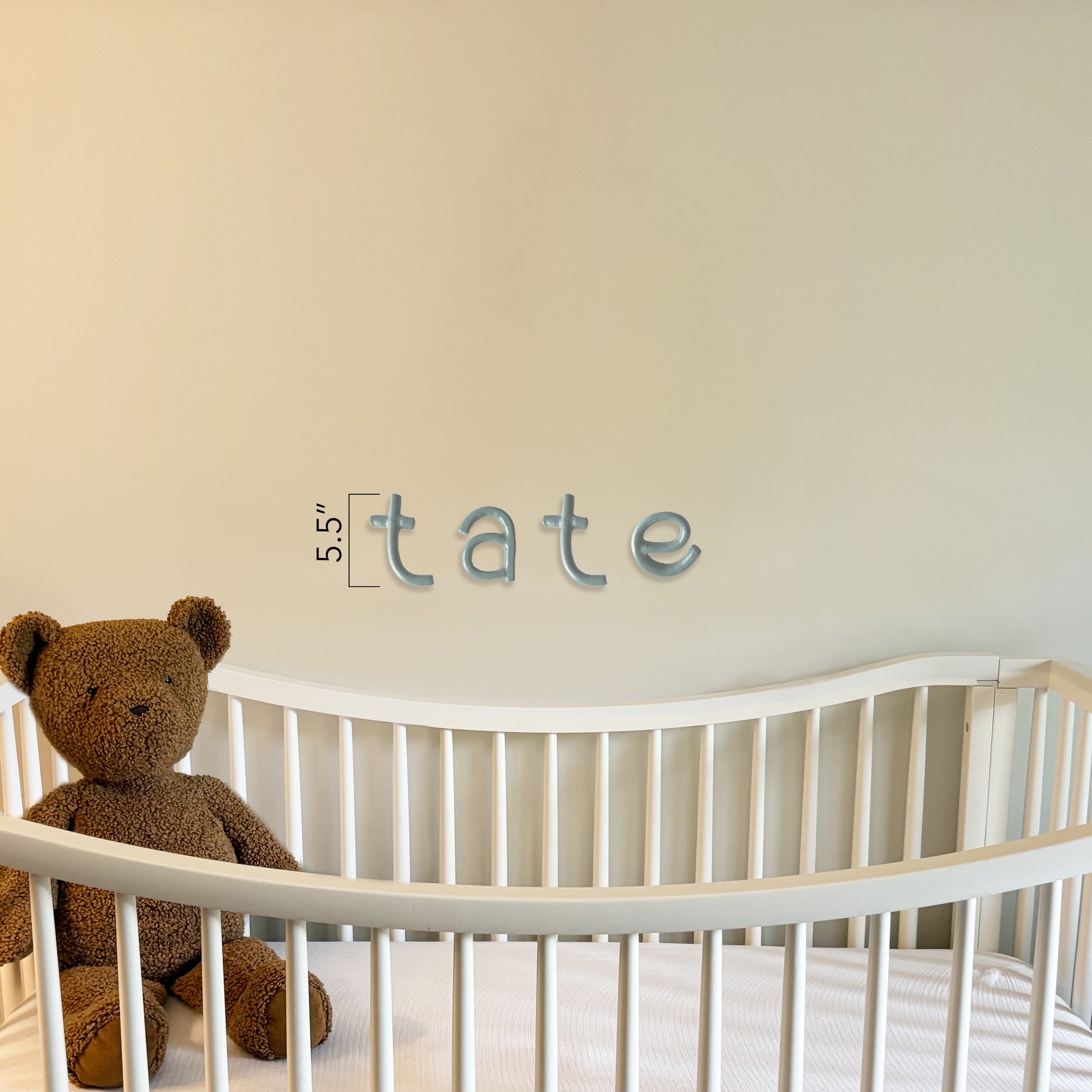 Clay Letters | French Blue