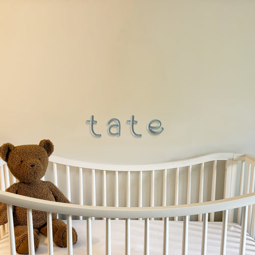 Clay Letters | French Blue