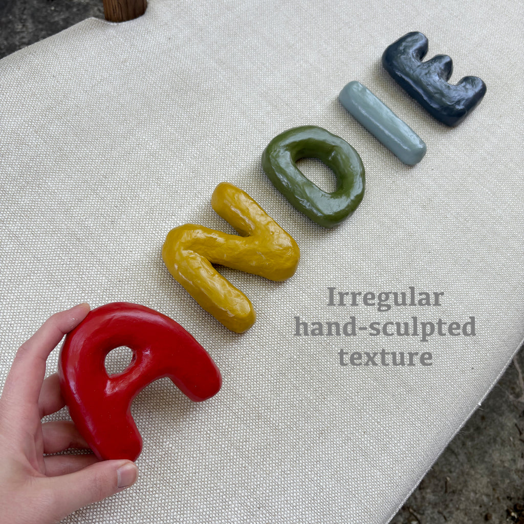 Clay Bubble Letters | Primary