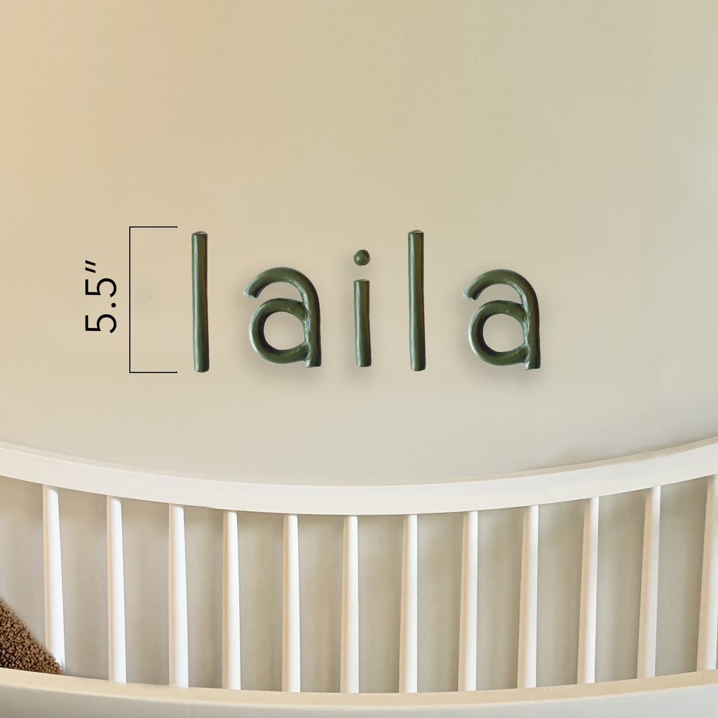 Clay Letters | Rosemary Green