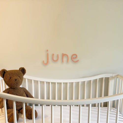 Clay Letters | Blush Pink